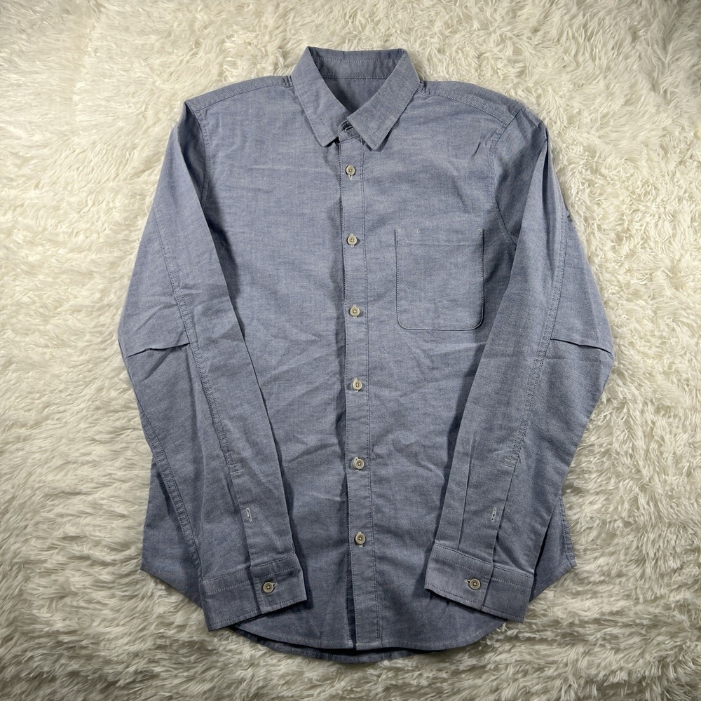 Lululemon Shirt Mens‎ Medium Long Sleeve Button Down Oxford Like Comfort Casual